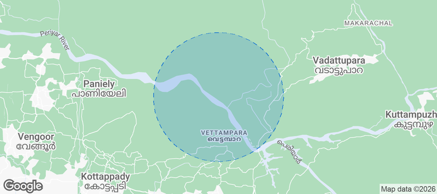 Vayittiri Airbnb map