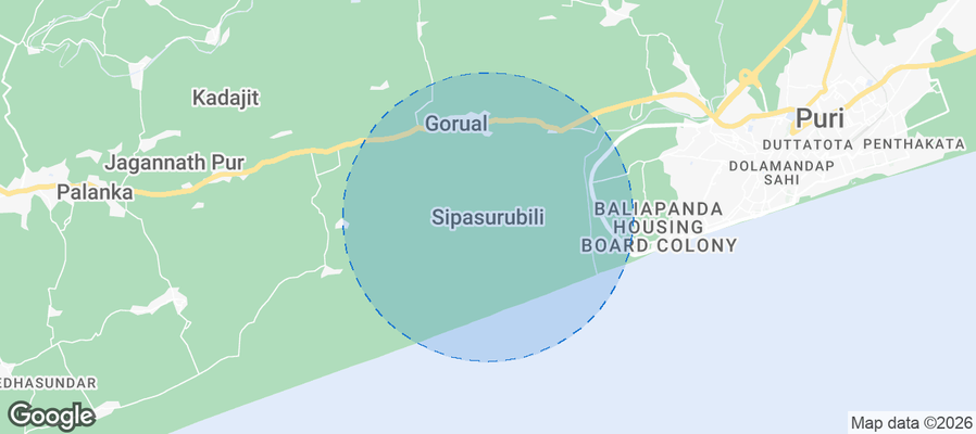 Sipasurubili Airbnb map