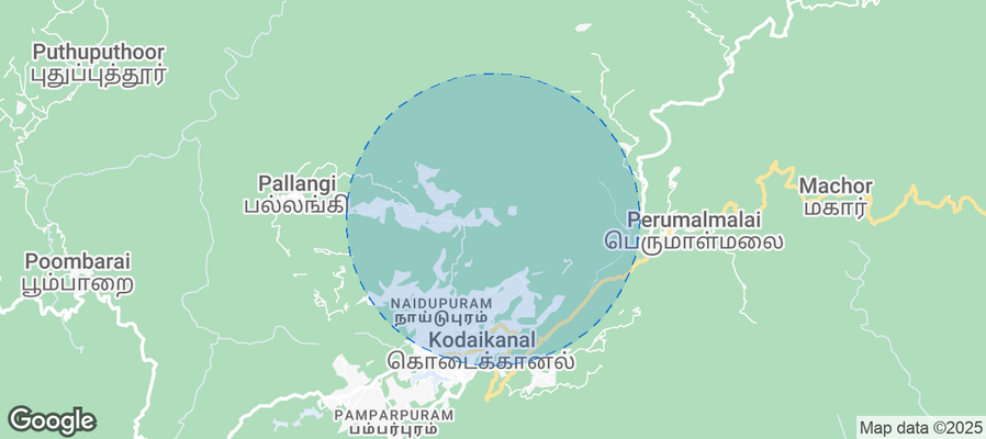 Map of Airbnb listings in Vilpatti