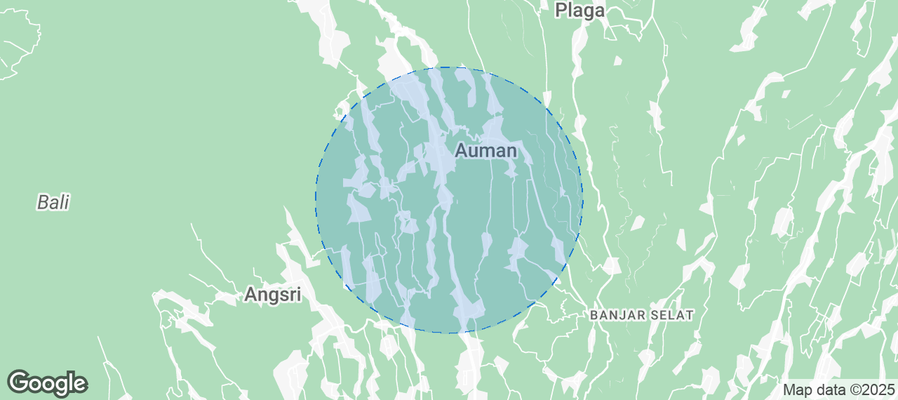 Baturiti Airbnb map