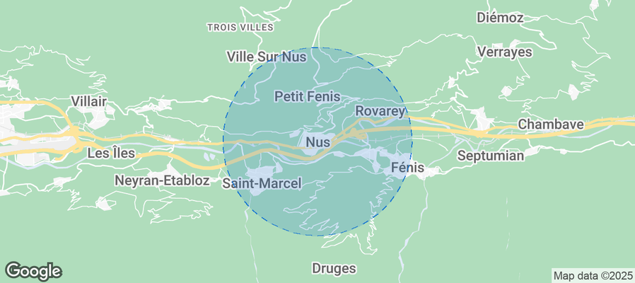 Map of Airbnb listings in Nus