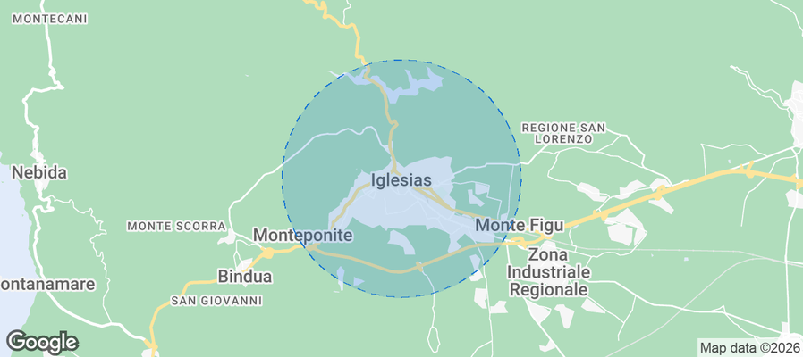 Igrèsias/Iglesias Airbnb map