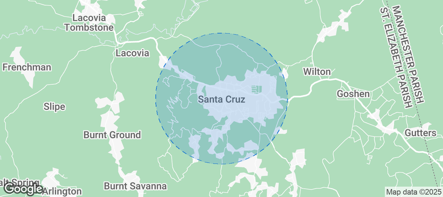 Map of Airbnb listings in Santa Cruz