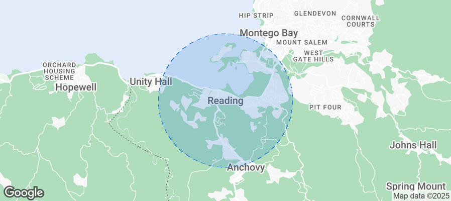 Map of Airbnb listings in Reading