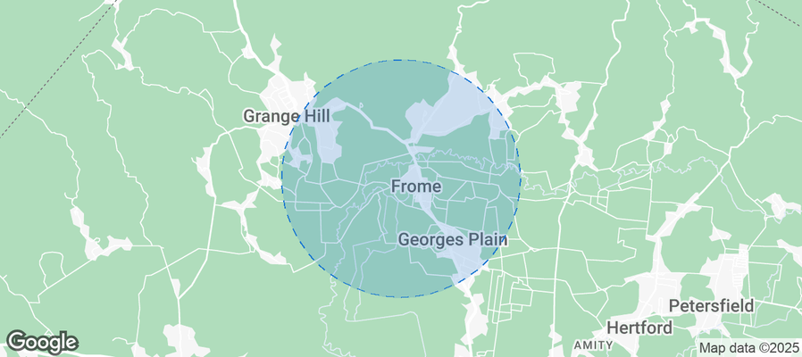 Map of Airbnb listings in Bruces Hill