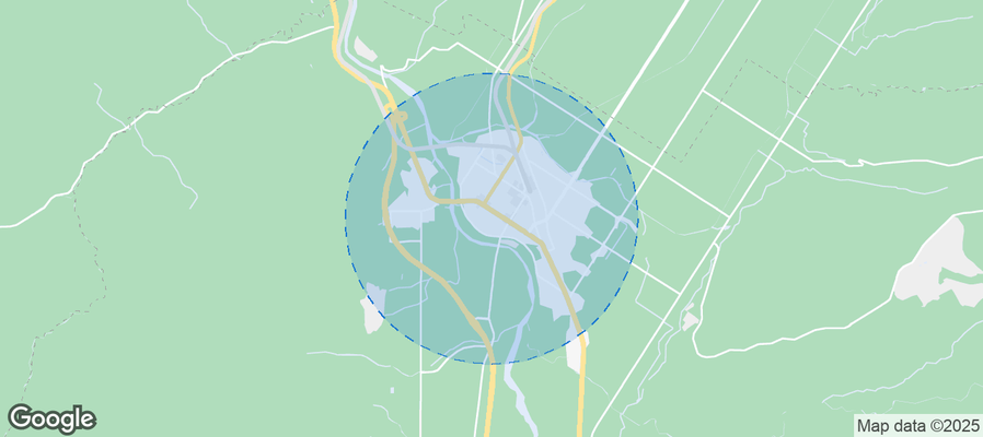Map of Airbnb listings in Furano