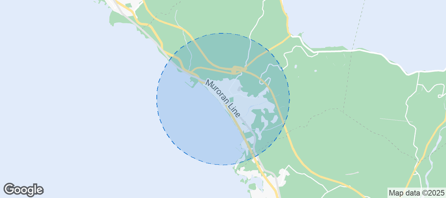 Map of Airbnb listings in Toyako