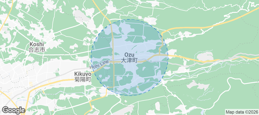 Ozu Airbnb map