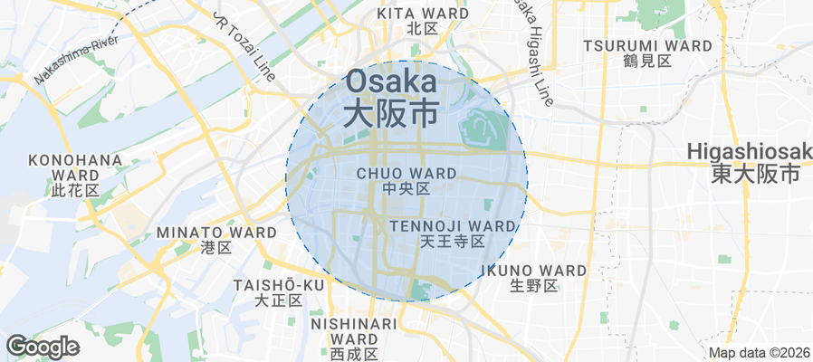 Chuo Airbnb map