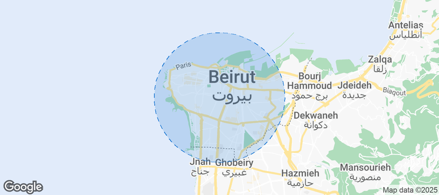 Map of Airbnb listings in Jumayza