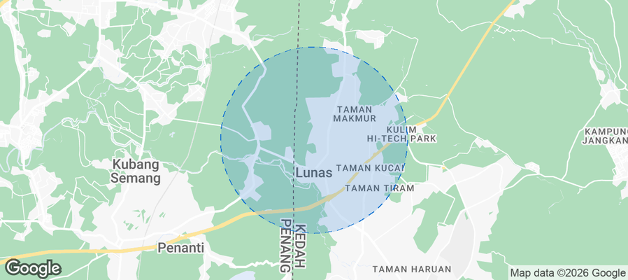 Lunas Airbnb map