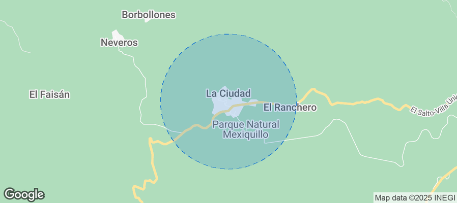 Map of Airbnb listings in La Ciudad