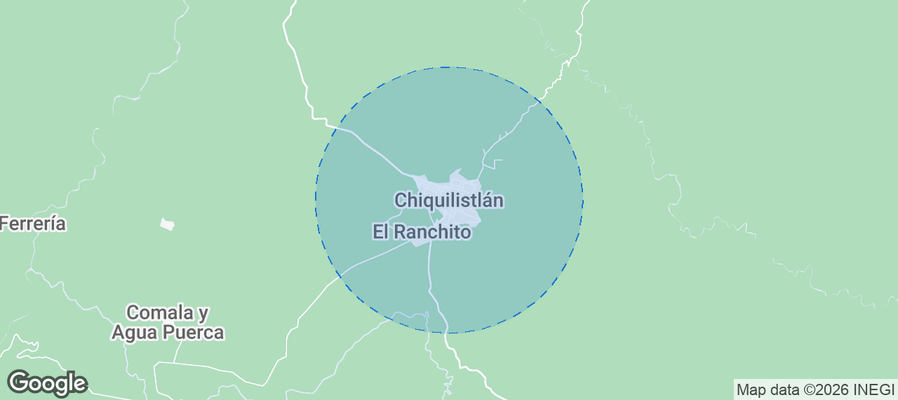 Chiquilistlán Airbnb map