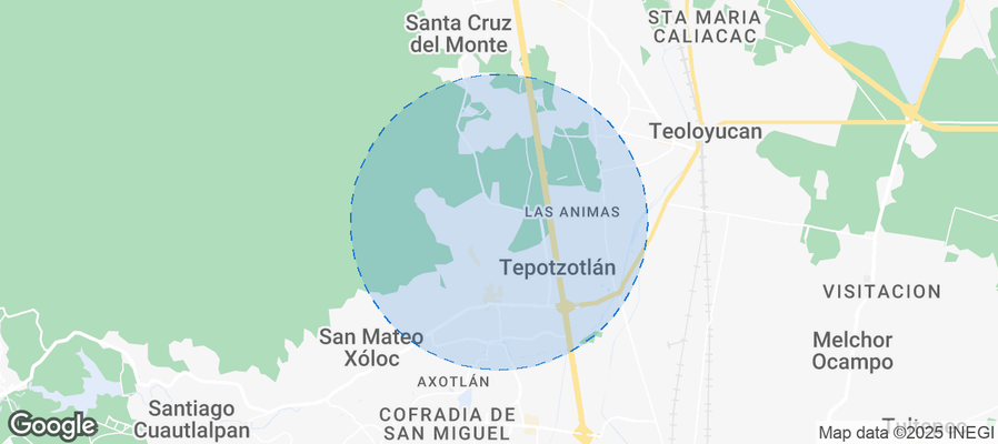 Tepotzotlán Airbnb map