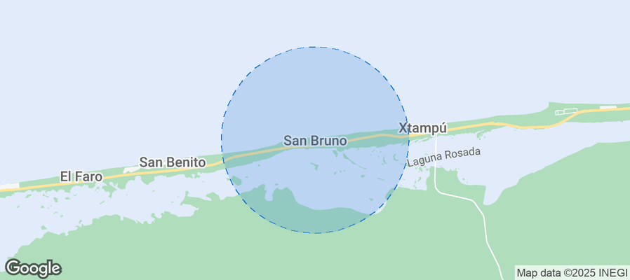 Map of Airbnb listings in San Bruno