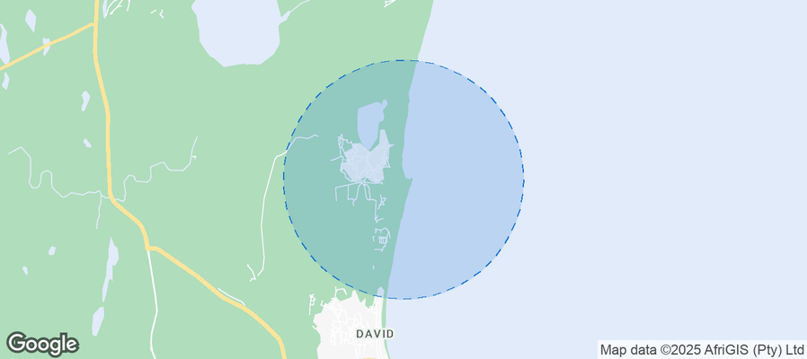 Map of Airbnb listings in Malongane