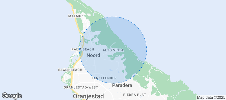 Map of Airbnb listings in Alto Vista