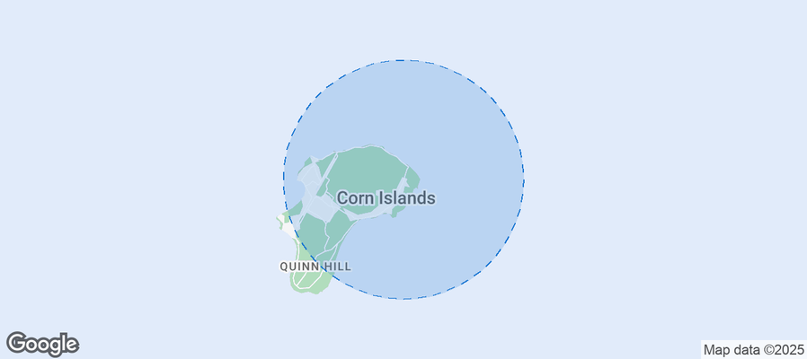 Map of Airbnb listings in Sally Peachie
