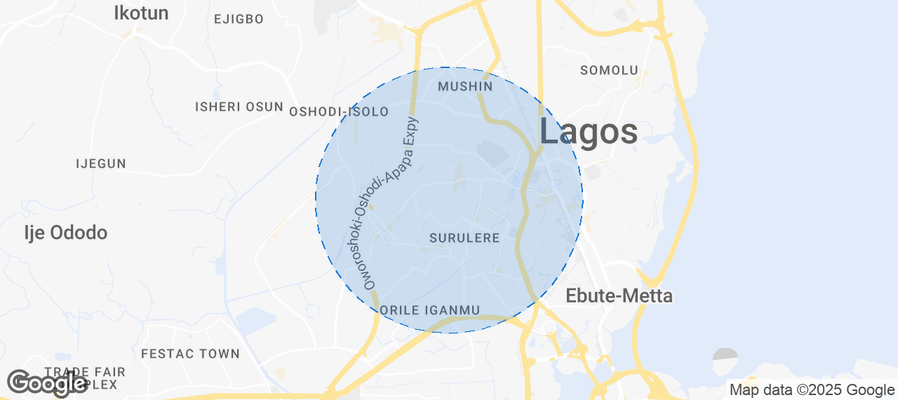 Map of Airbnb listings in Ikate
