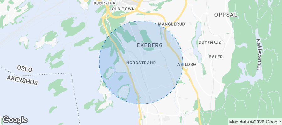 Nordstrand Airbnb map