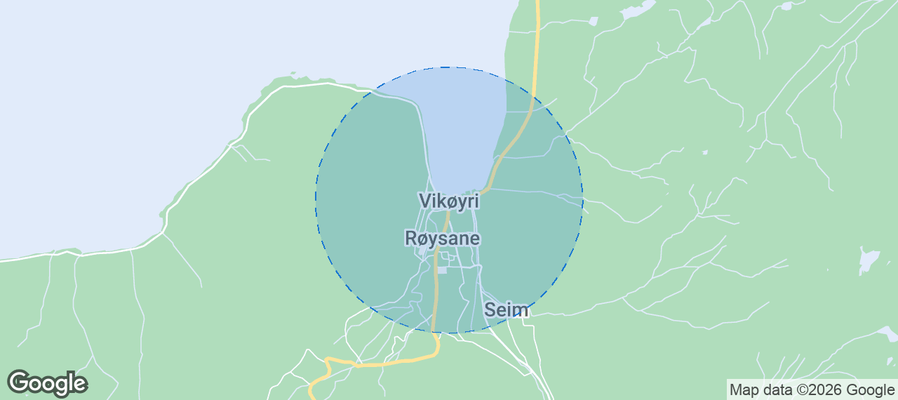 Vikøyri Airbnb map