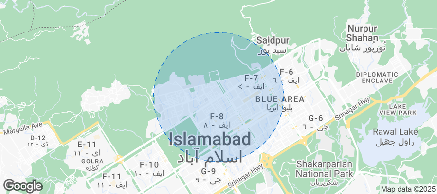 Map of Airbnb listings in Zone III