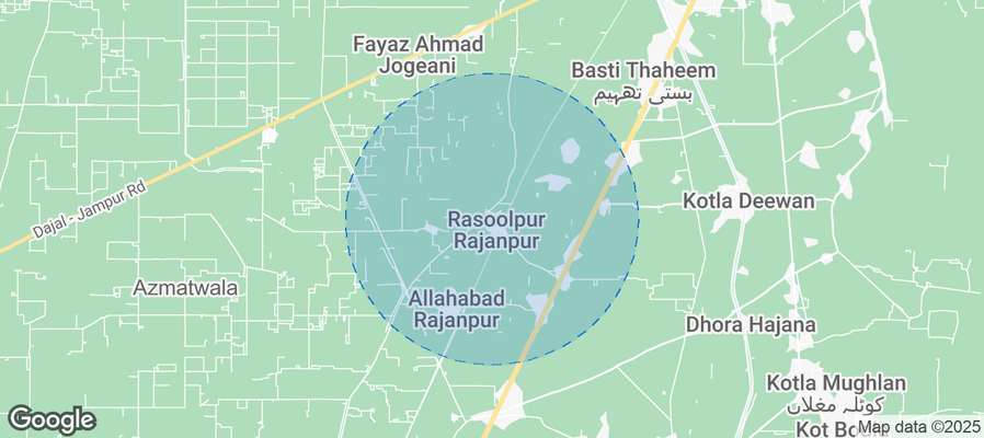 Rasoolpur Airbnb map