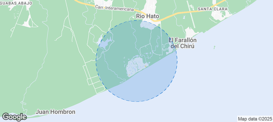 Map of Airbnb listings in Buenaventura