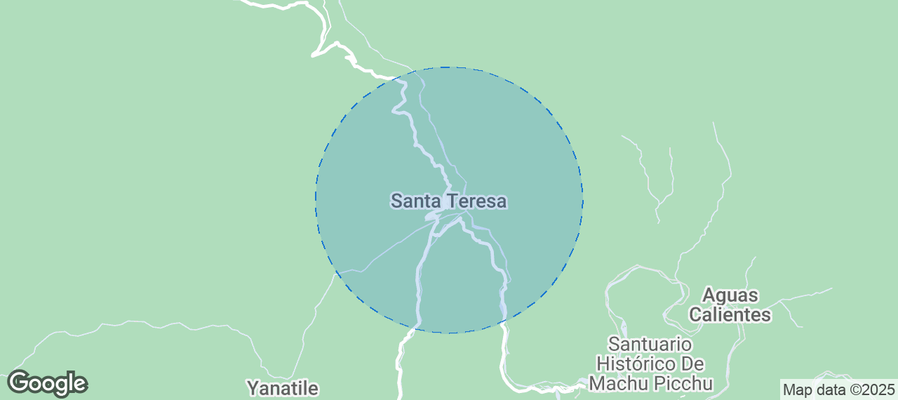Map of Airbnb listings in Santa Teresa