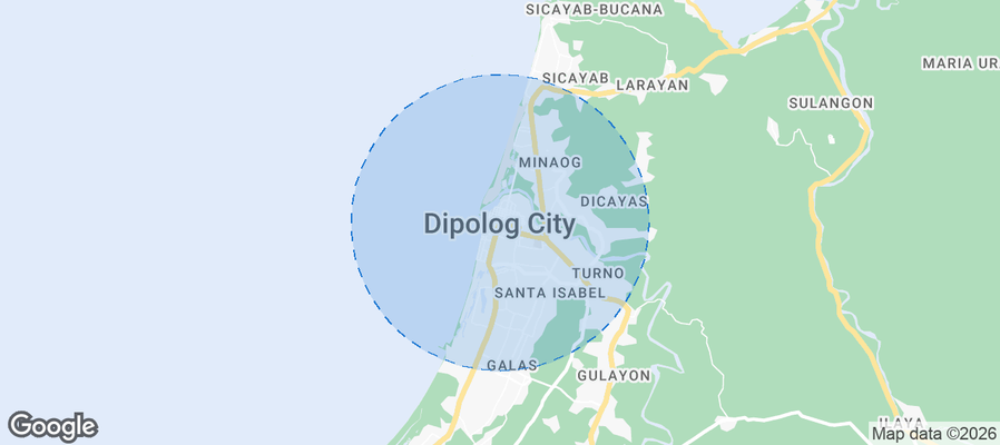 Map of Airbnb listings in City of Dipolog (Capital)