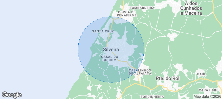 Silveira Airbnb map