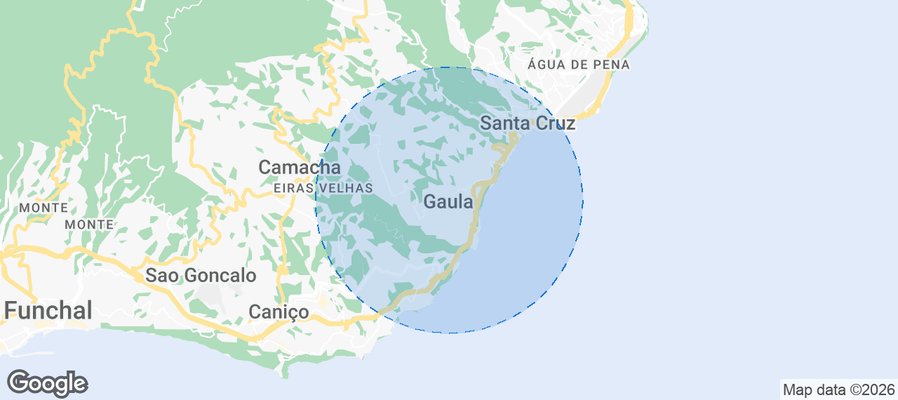 Gaula Airbnb map
