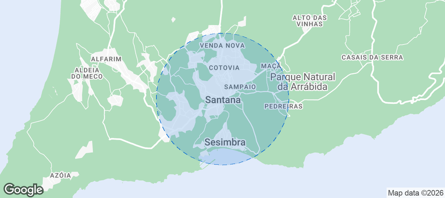 Castelo Airbnb map