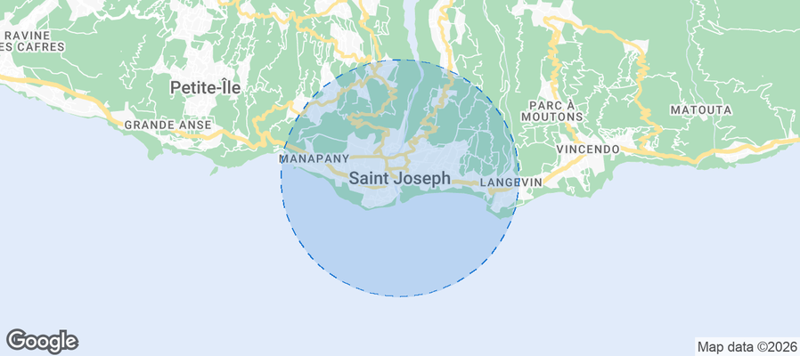 Saint-Joseph Airbnb map