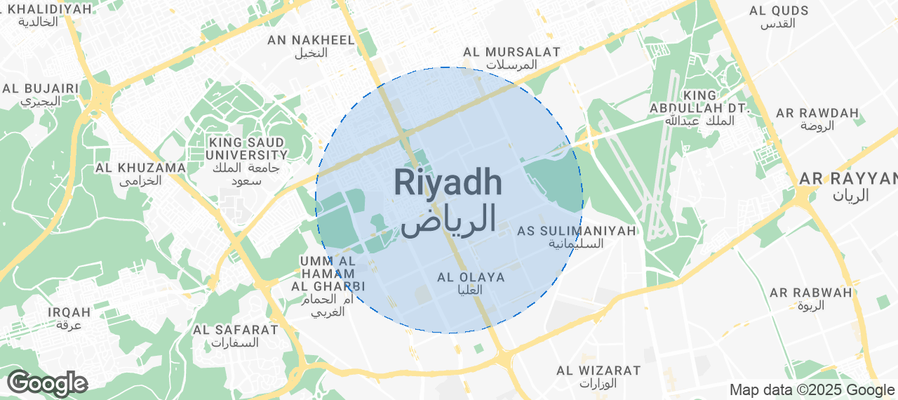 Map of Airbnb listings in Al Naseem Municipality