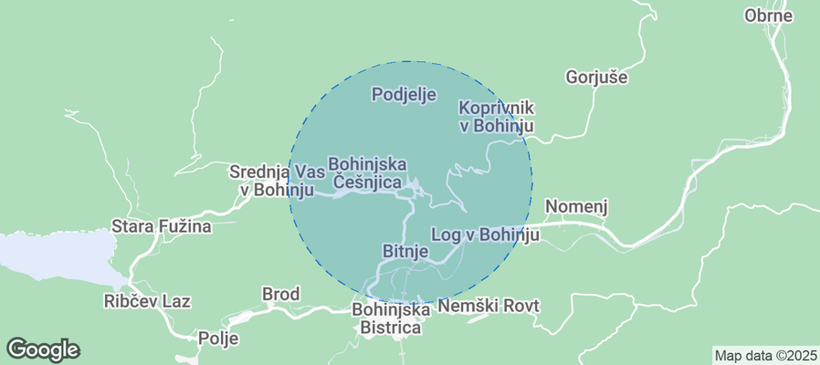 Jereka Airbnb map