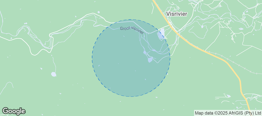 Map of Airbnb listings in Inxuba Yethemba Local Municipality