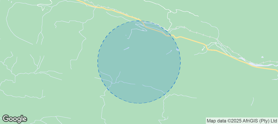 Map of Airbnb listings in Kou-Kamma Local Municipality