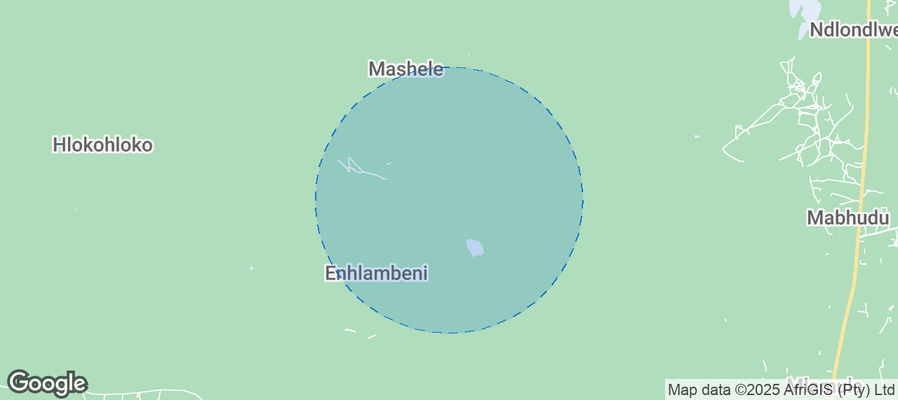Map of Airbnb listings in UMhlabuyalingana Local Municipality