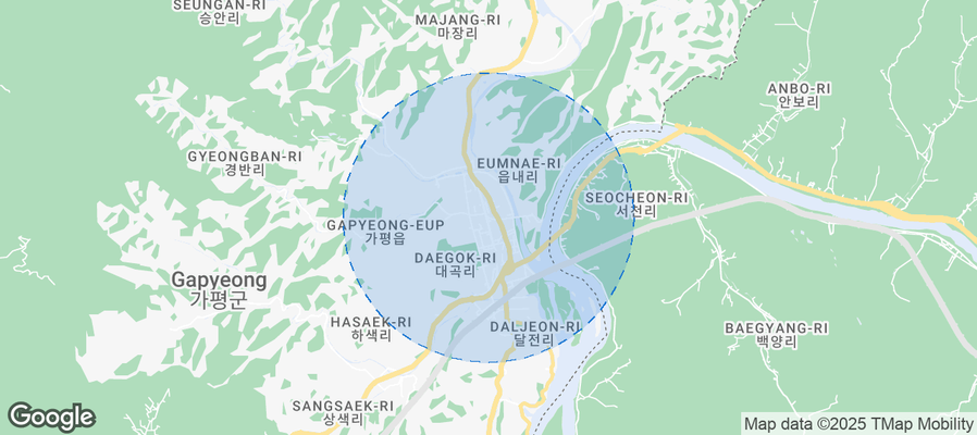 Map of Airbnb listings in Buk