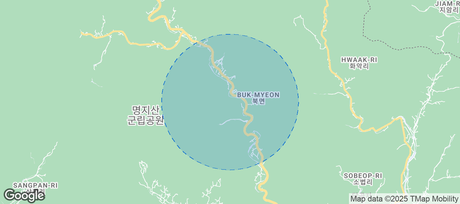 Map of Airbnb listings in Dodae-ri