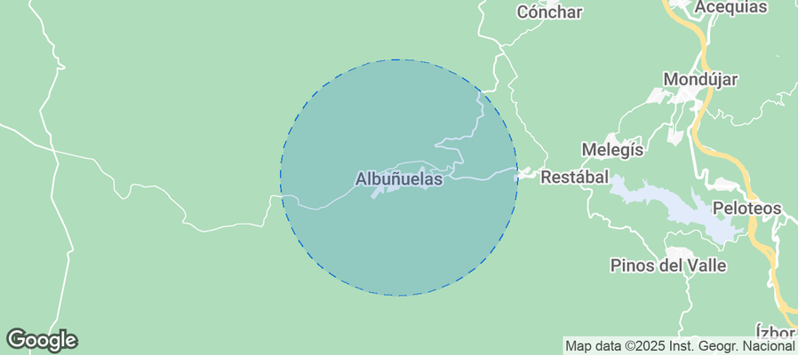 Albuñuelas Airbnb map