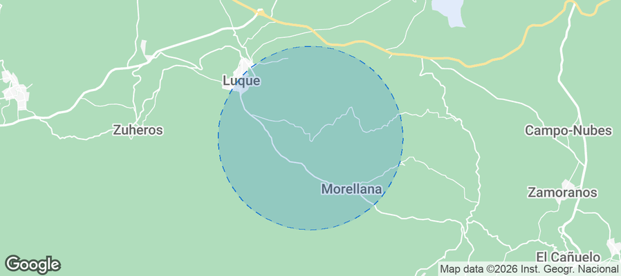 Luque Airbnb map