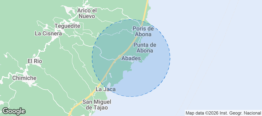 Abades Airbnb map
