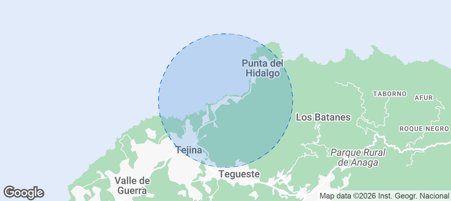 Bajamar Airbnb map