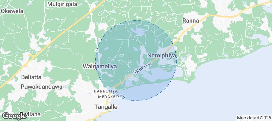 Map of Airbnb listings in Marakolliya