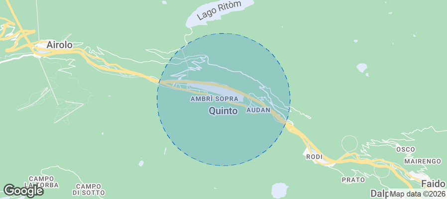 Quinto Airbnb map