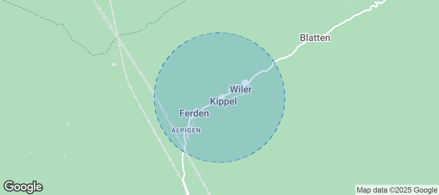 Kippel Airbnb map