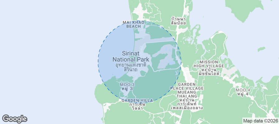 Map of Airbnb listings in Sa Khu