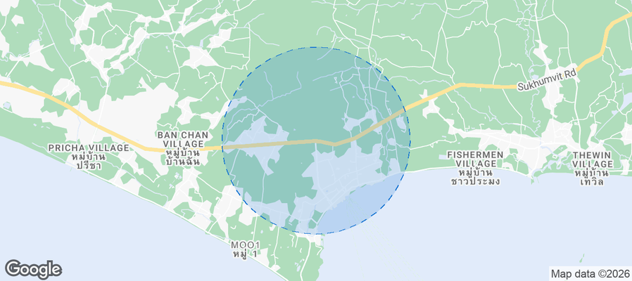 Phe Airbnb map